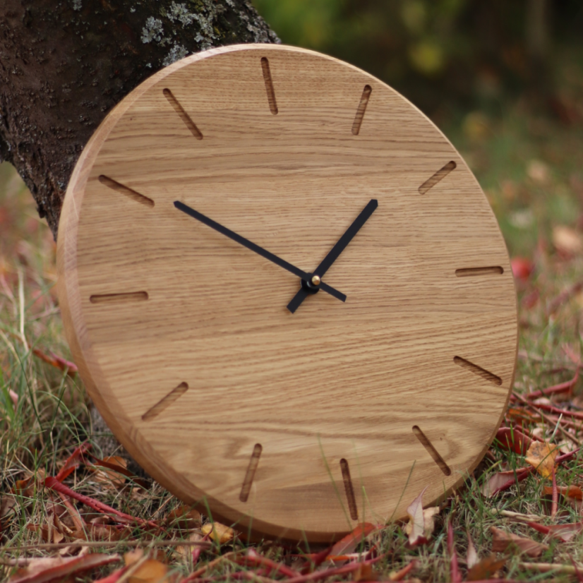 Hodiny ORIGINAL - Barva ručiček: Bílé ručky, Velikost HODIN: ø 34cm