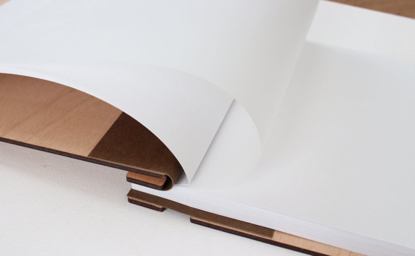 Dřevěné fotoalbum LIŠKA